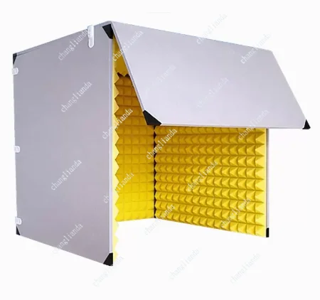 

Portable Desktop Recording Studio Noise Reduction Cover for Home Office Reading Sound InsulationGoods