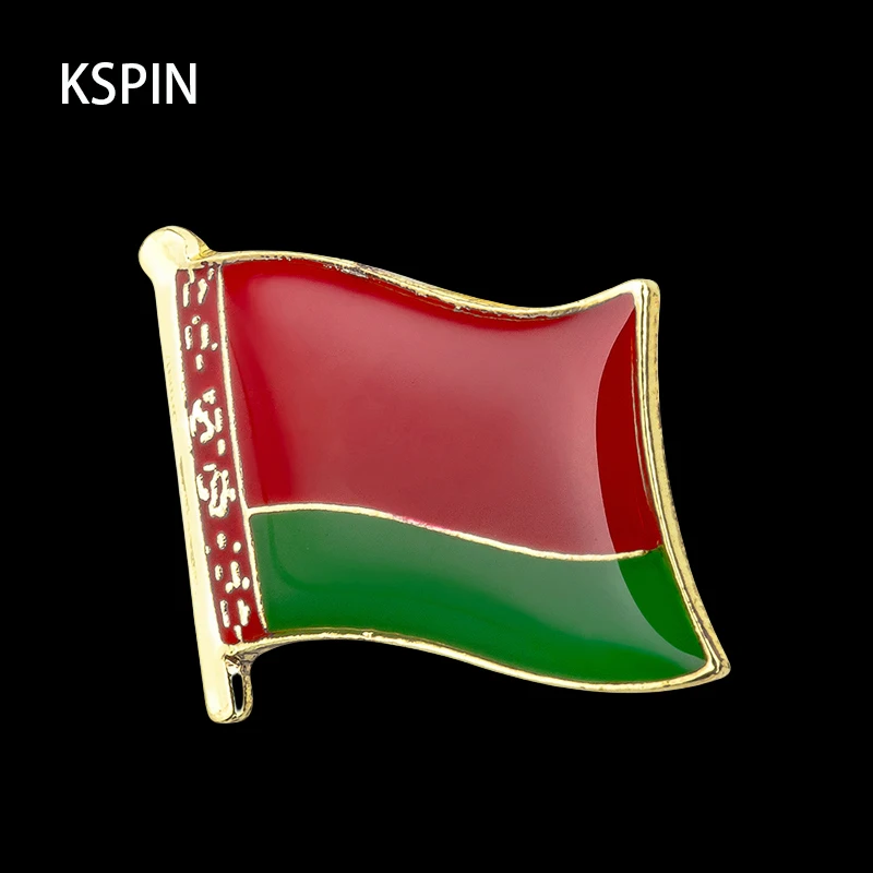 Wit-Rusland Vlag Badge Vlag Broche Nationale Vlag Revers Pin Internationale Reisspelden