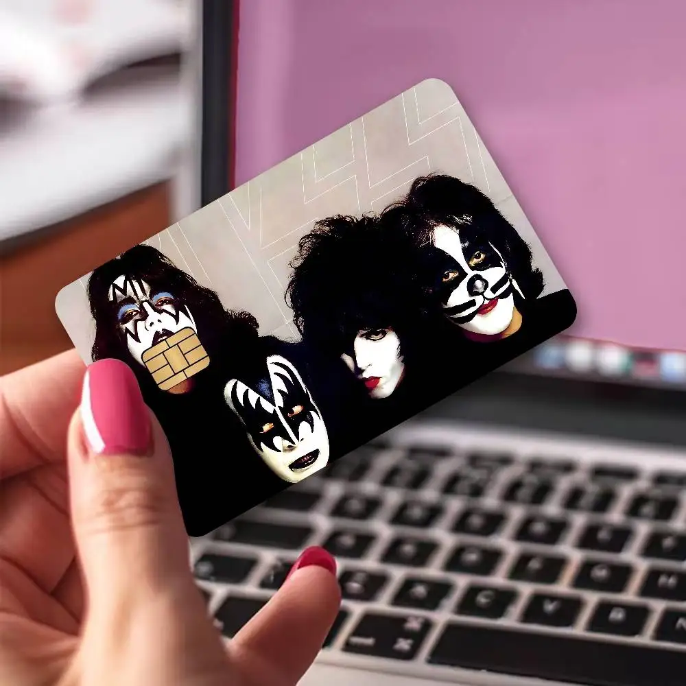 K_Kiss Band Game Anime Sticker Film Skin Cover Case For Small Large No Chip Debit Credit Card Front Side view 3