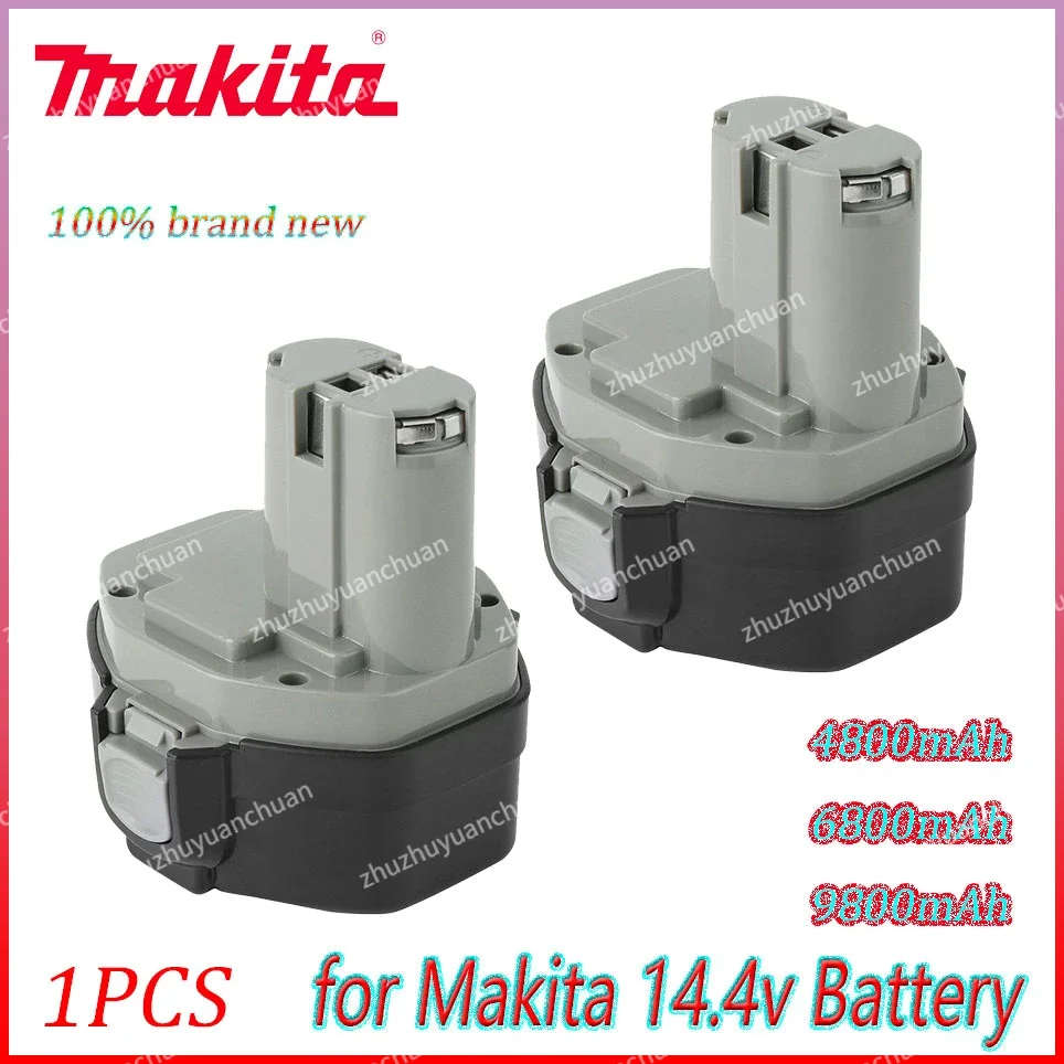 Makita Original 14.4V 9800mAh NI-MH Power Tool Battery for MAKITA 14.4V Battery for Makita PA14,1422,1420 192600-1 6281D 6280D