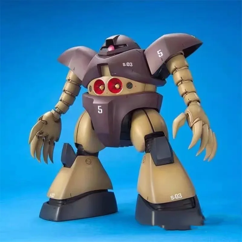 BANDAI original MG 1/100 MSM-03 GOGG traje móvil anime figura de acción montaje adornos colección juguete regalo para niños en choque