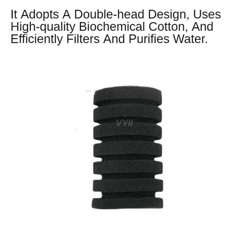 1/3/5PCS Mini Fish Tank Filter Space-saving Design Compact Aquarium Water Filter Biochemical Cotton Filter Fish Tank Filter