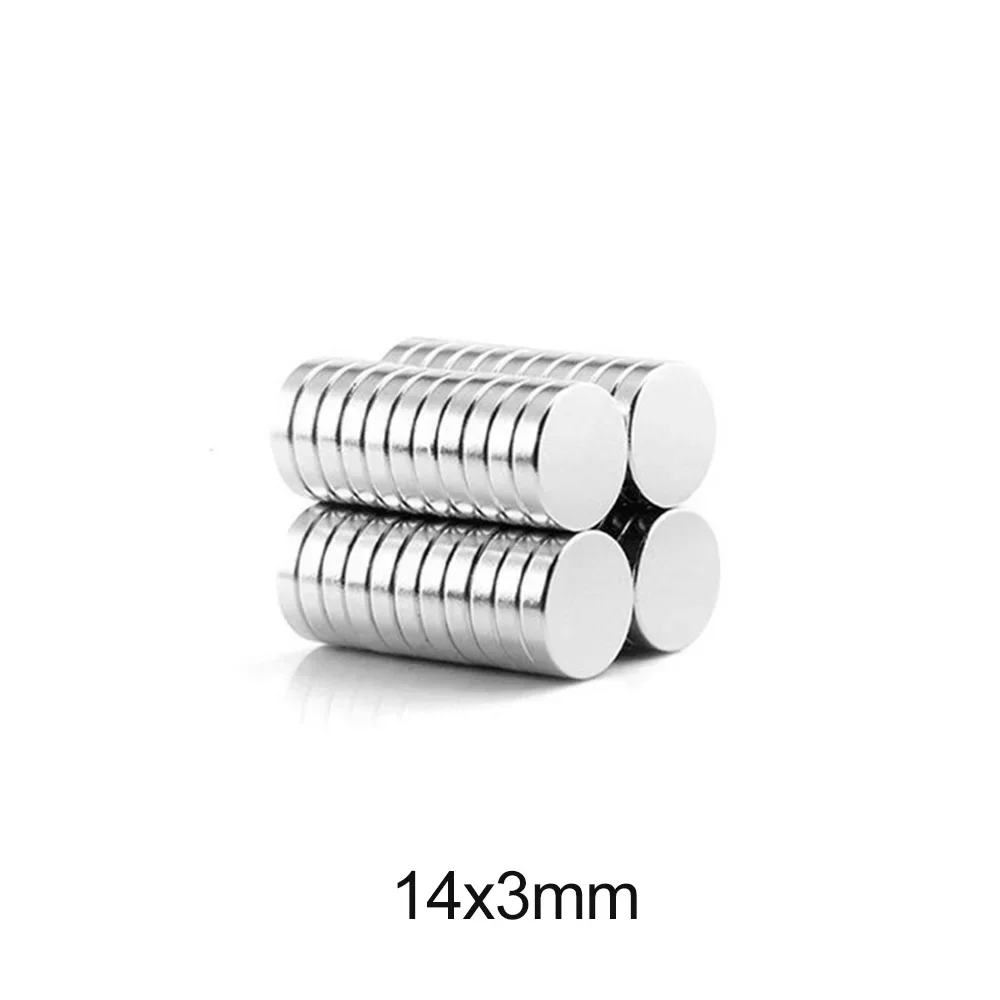 14x3 mm Rare Earth Magnet Disc 14x3mm Fridge Round Magnets strong 14mm x 3mm Permanent Neodymium Magnet 14*3 mm N35