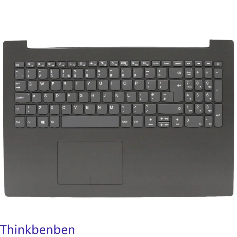 

UK English Keyboard IG Upper Case Palmrest Shell Cover For Lenovo ideapad 320 15 ISK IKB IAP ABR AST 5CB0N86316