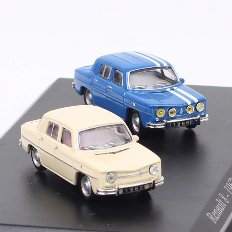 1/87 Scale Universal Hobbies Tiny Renault 8 Gordini Car Model Diecasts & Toy Vehicles Acrylic Box Metal Miniatures