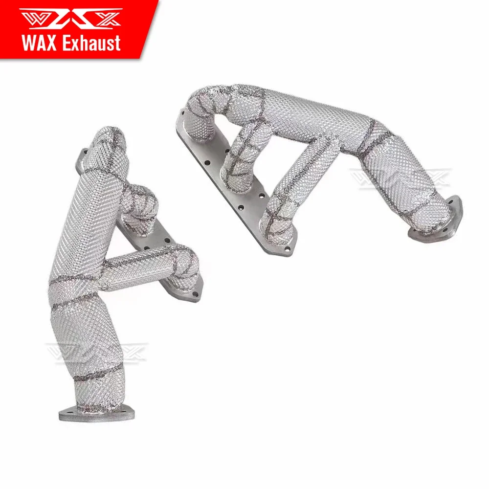 Stainless steel catted downpipe for 987 2005-2011 car accessories front pipe exhaust modified for 987  boxster 2005-2011