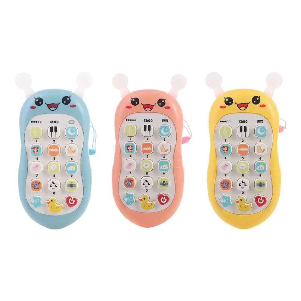 Simulation Phone Electronic Baby Cell Phone Toy Electronic Voice Toy Phones Musical Toys Teether Music