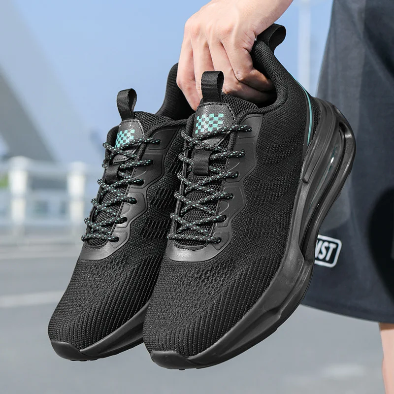 ONEMIX 2025 Men Outdoor Running Shoes Air Cushion Sneaker Original Zapatos Elastic Women Jogging Shoes Trainers Sport Shoes Men