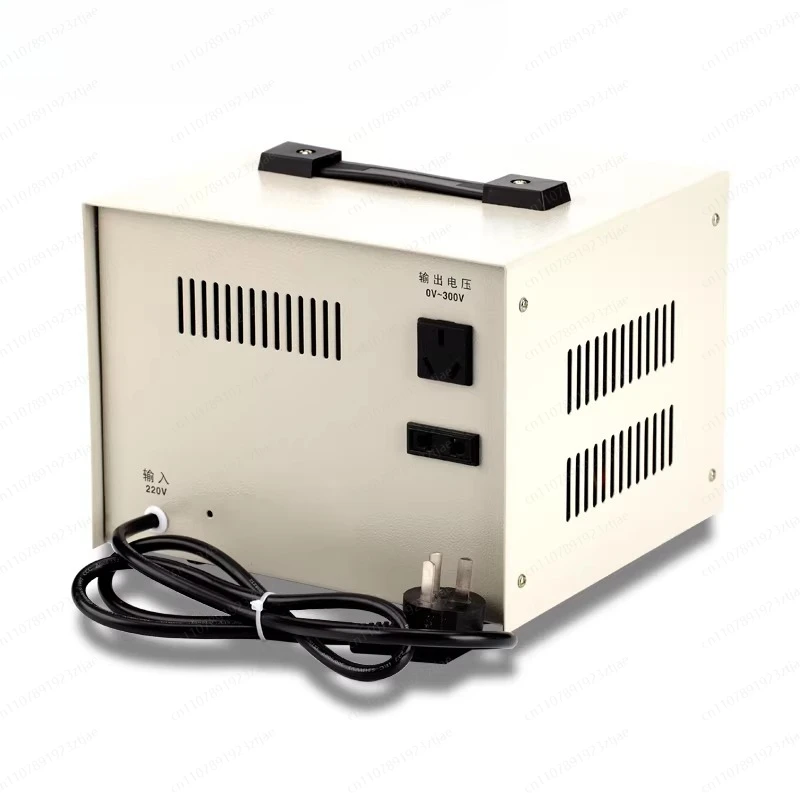 Voltage regulator 220V single-phase 2000W output adjustable 0-300V lifting voltage transformer power supply 2KW