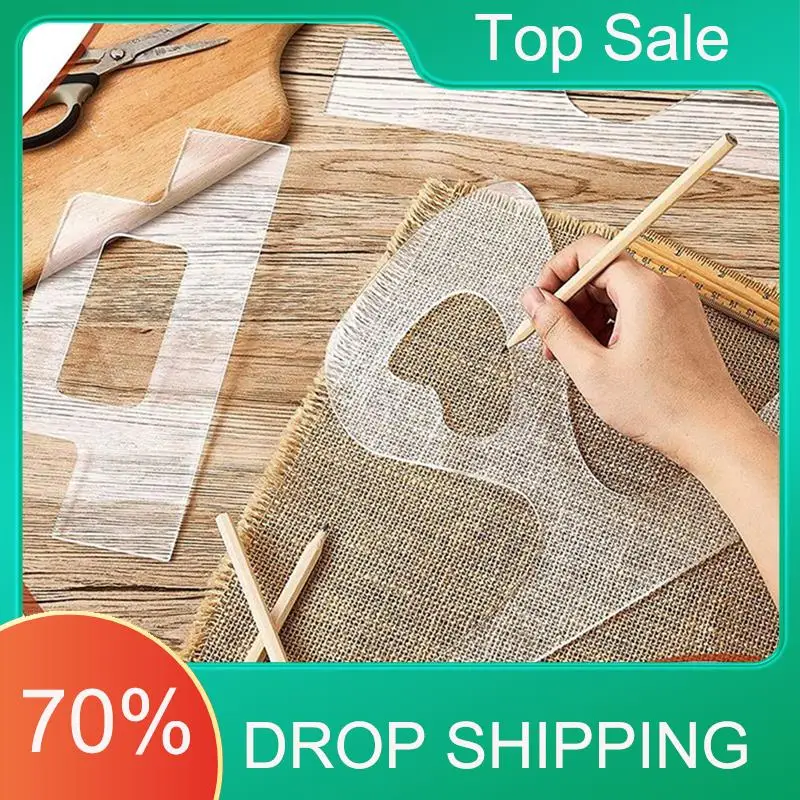 ^Arrival 5 Blank Handle Cutting Templates Kitchen Cutting Board Template Cutting Tool Anti-Plate Handle Template Easy To Use