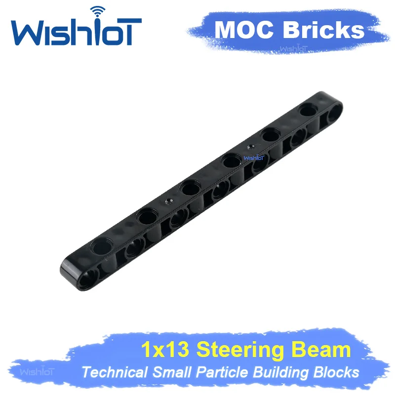 Buildings Blocks Parts 2391 73507 71710 2477 Liftarm Perpendicular Holes Thick 7L 9L 11L 15L Brick Parts EV3 DIY Kid Toy