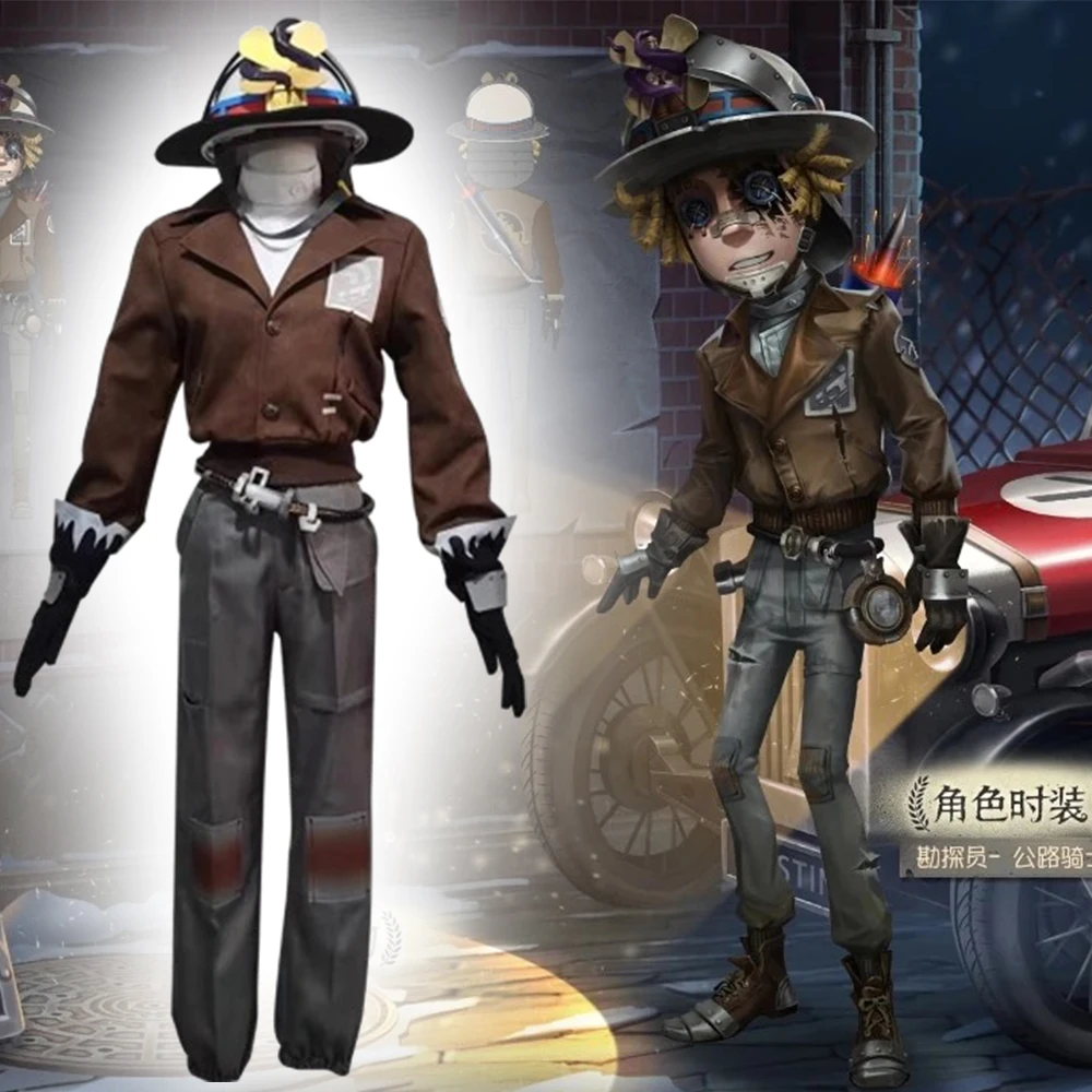 Game Anime Comic Identity V Cosplay Costumes Survivor Prospector Norton Campbell Highway skin Cosplay Costume Uniforms Suits