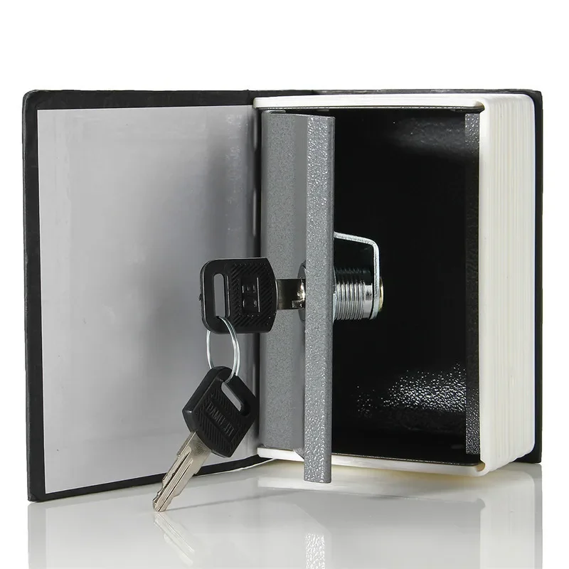 Caja de seguridad de almacenamiento para el hogar, diccionario, libro, banco, dinero, joyería en efectivo, casillero de seguridad secreto oculto con