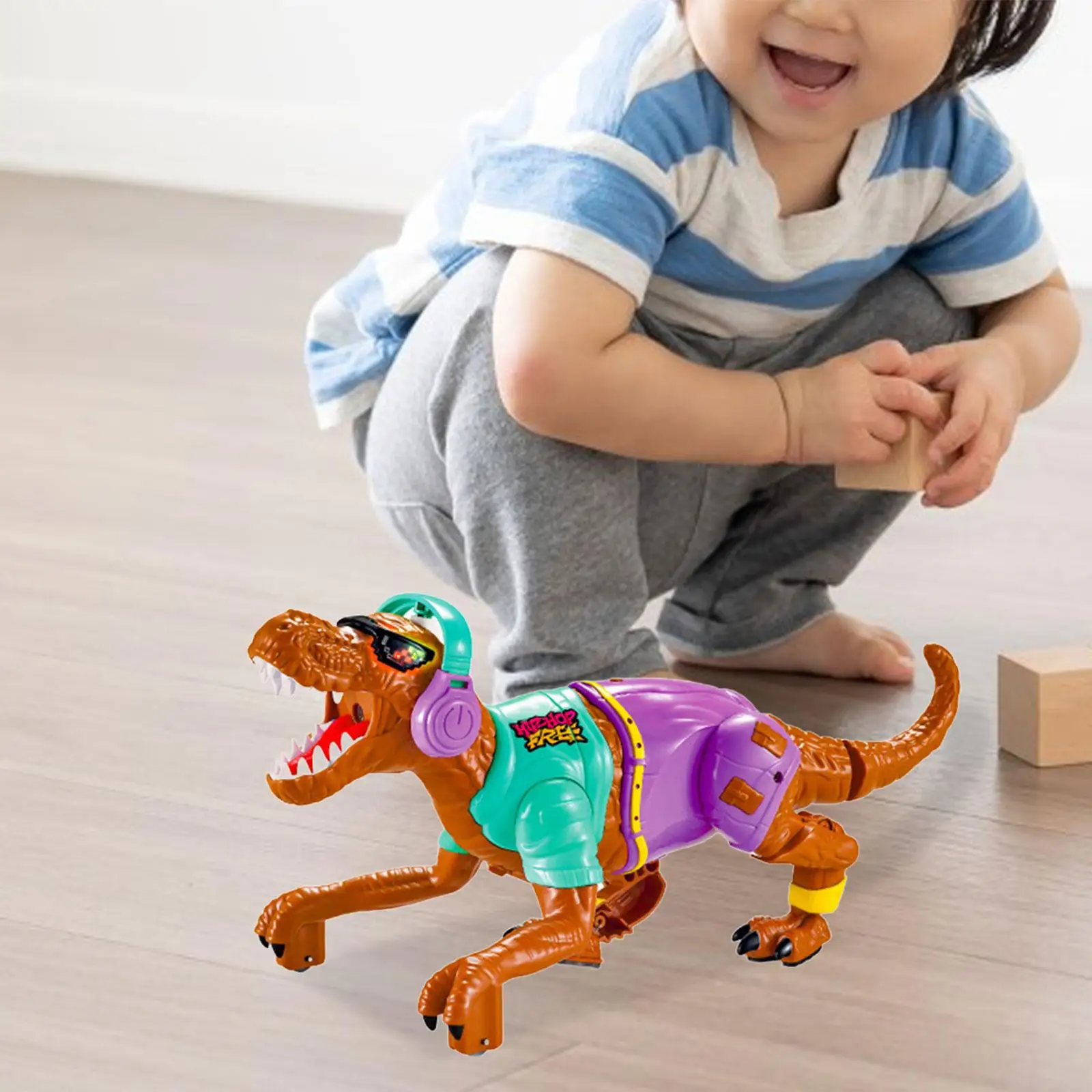 Remote Control Dinosaur Toys 2.4G Realistic RC Walking Dinosaur for Kids Boys Girls Children 3 4 5 6 7 Year Old Holiday Gifts