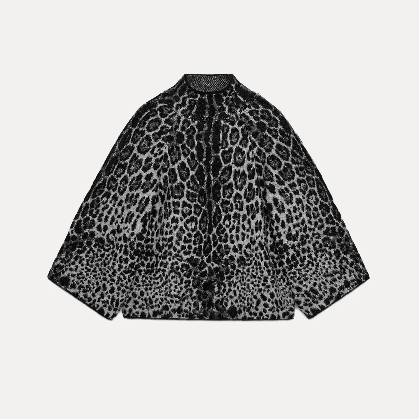 Модный широкий вязаный свитер для женщин, зима 2025 г., модный универсальный дизайн, свободный крой, кардиган, повседневная одежда, бренд Z