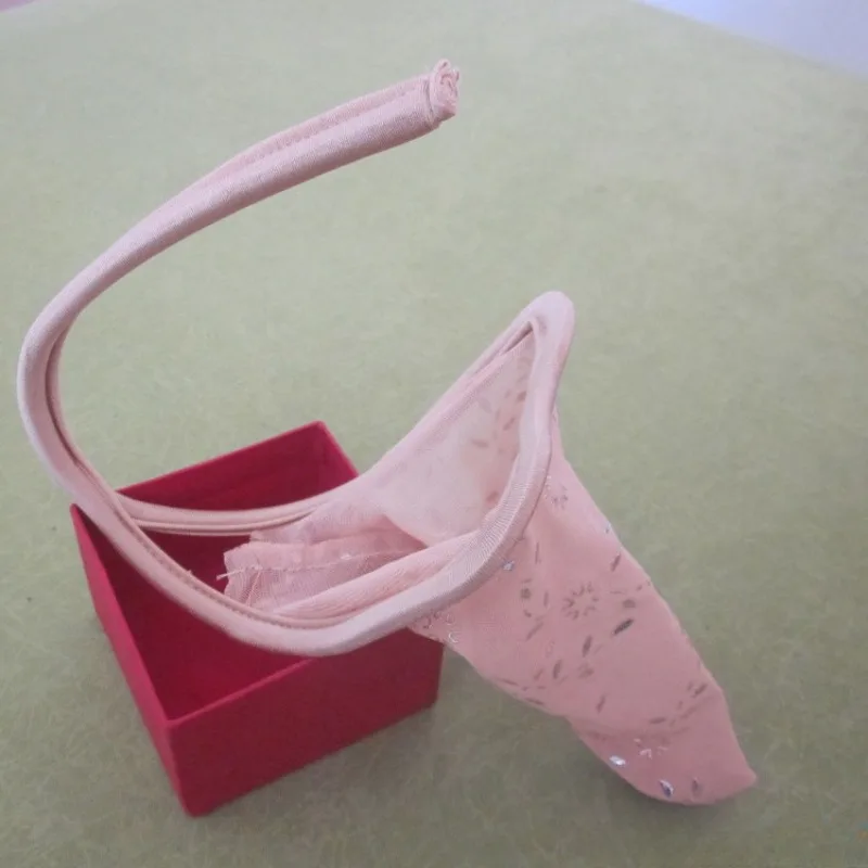 

Sissy Lingerie Men C String Thongs Strapless Invisible Lingerie Underwear Crossdress Bikini Panties Bulge Pouch Sheath Underpant