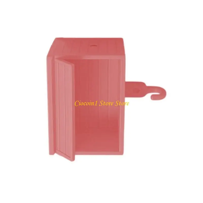 A3PC gestreiftes Auto Shed Design Key Safekeeping Management Box Aufbewahrung Fall Organisatoren Plastikkonstruktion für