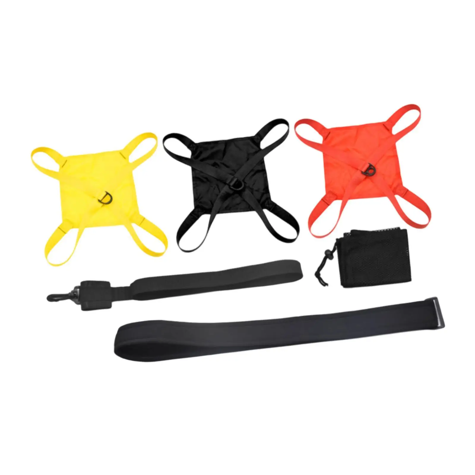 Swim Parachute Adjustable Resistance Rope Leash Training Device Professional Water Exercise Gear for Open Water Athletes