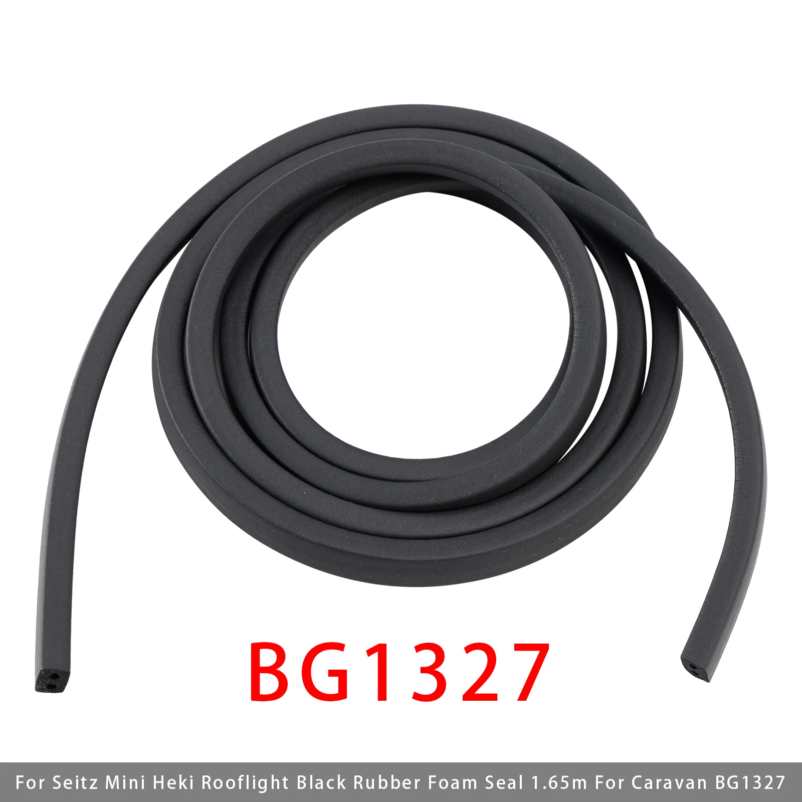 

Areyourshop BG1327 Rooflight Seal for Mini Heki - 1.65m Black Foam Replacement Gasket