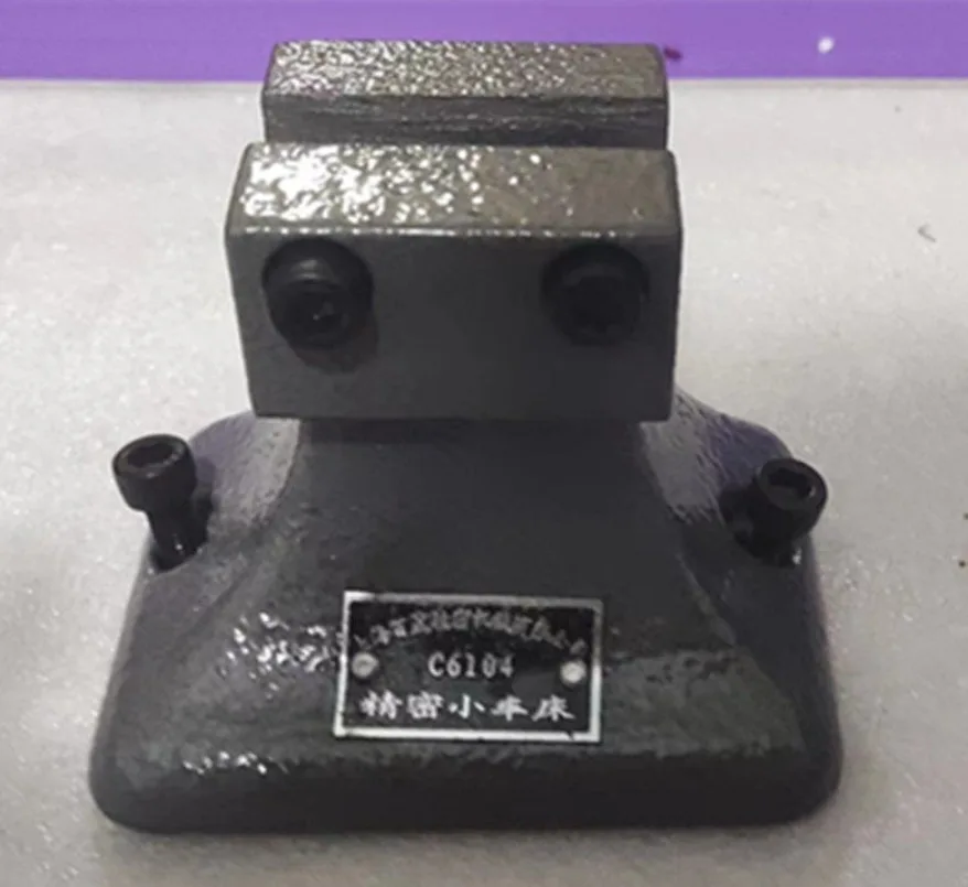 

Токарный станок для ремонта часов C6104, прецизионный малогабаритный токарный станок со специальной стандартной базой