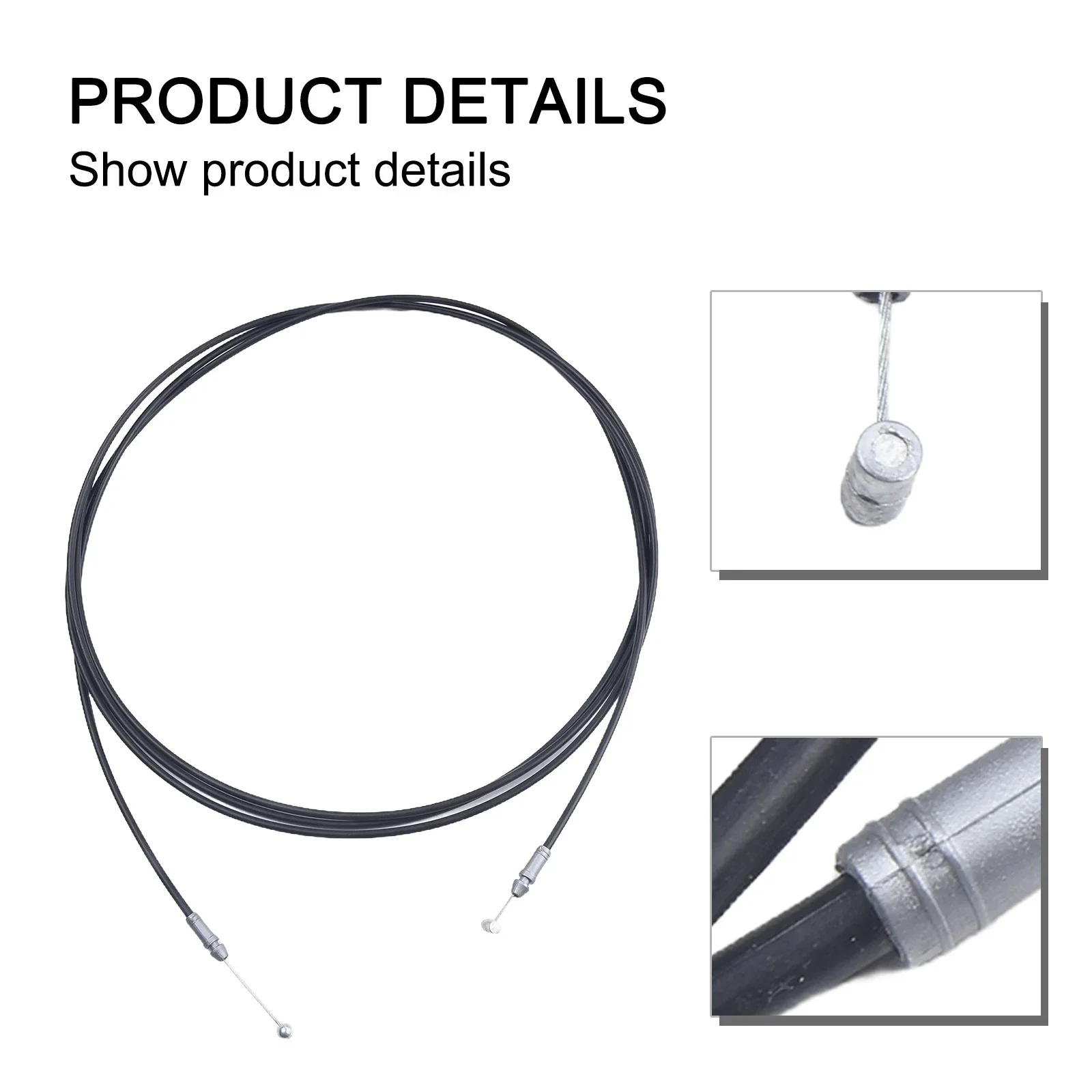 Trunk Lid Release Cable Replacement Set 1pcs 64607-06190 Auto Parts Car Accessories Kit Plastic For Toyota Good Effect