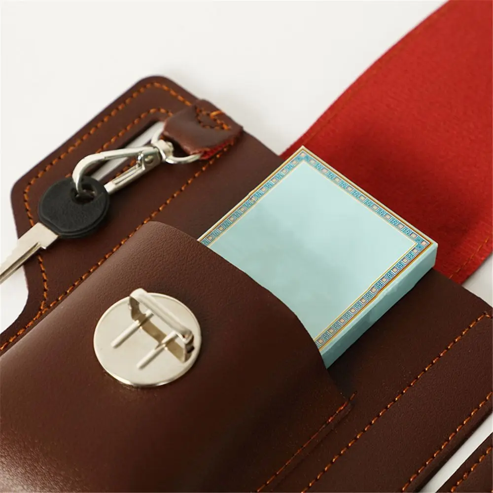 Vintage PU Leather Waist Bag Cellphone Loop Holster Mens Belt Bag Phone Pouch Wallet General Phone Case