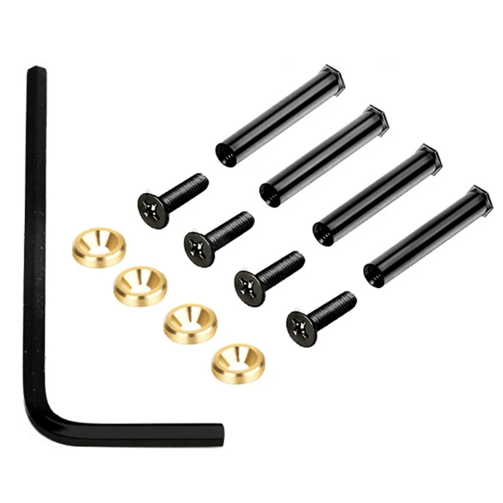 Bevestiging van schroeven voor chassisventilatoren Stille werking Computerbehuizing Ventilatorschroeven Set Computerradiatorventilator Schroevenset voor pc-behuizingsventilator