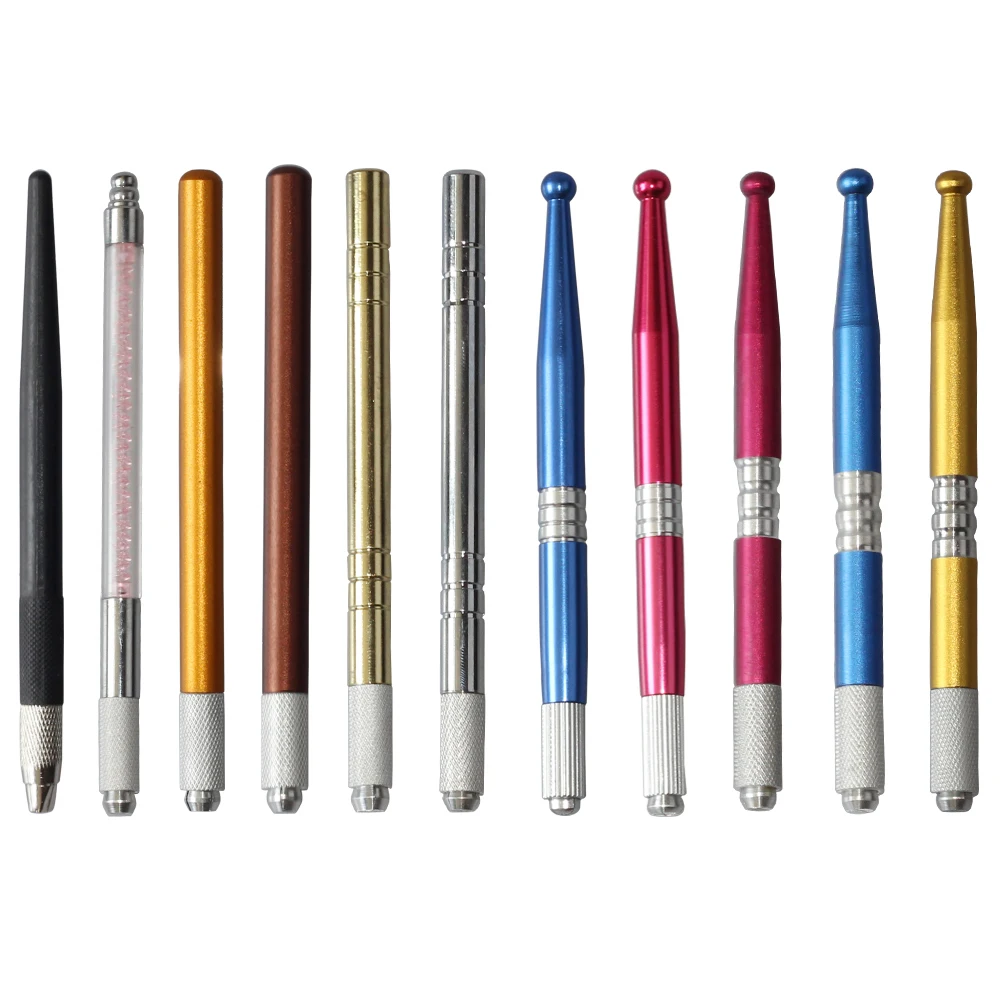 

5PCS Eyebrow And Embroider manual pen Manual Eyebrow Tattoo Pen Permanent Makeup Tool Manual Pen