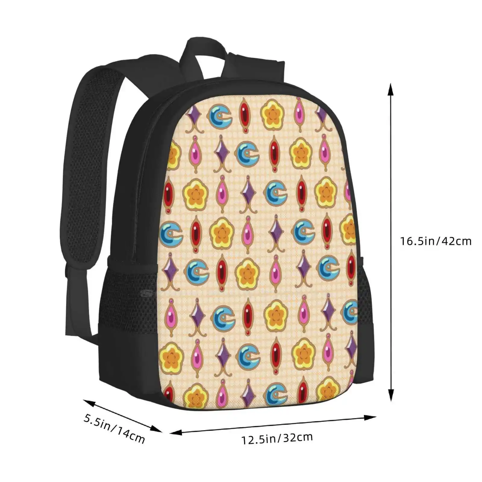 Madoka Magica Gem Tile Hot Sale Backpack Fashion Bags Puella Madoka Mahou Shojou Magical Girl Kaname Homura Akemi Mami Tomoe