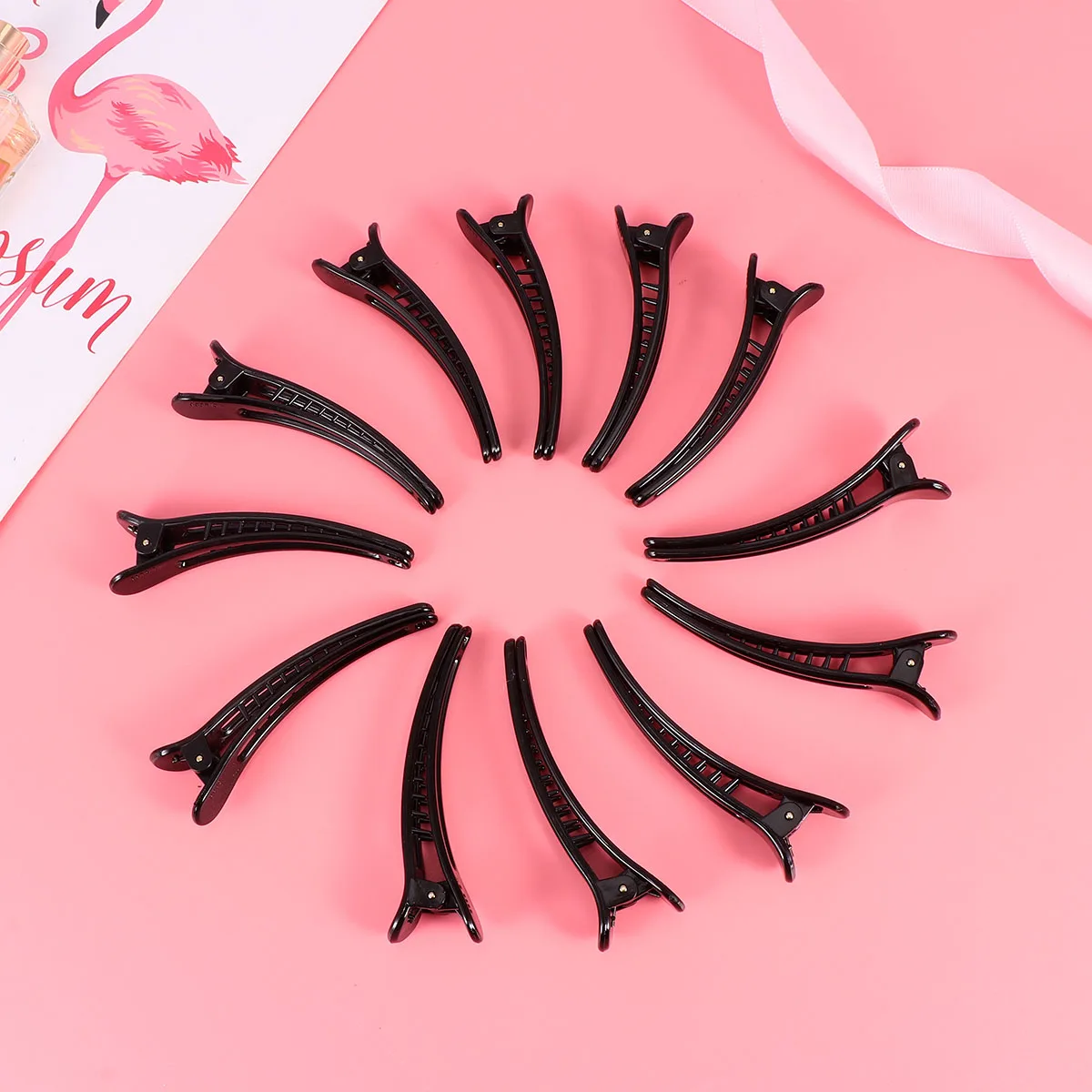 

24pcs Clips for Women Hair Clips For Girls Black Bobby Pins Girls Duck Bill Barrette Accessories Travel Gifts