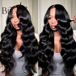 250% Glueless 2x6 HD Lace Closure Wigs Body Wave Preplucked Wear Go HD Transparent Lace Frontal Human Hair Wigs For Women