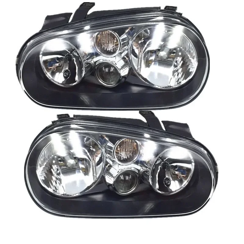 

Headlight Head Light for Volkswagen VW Golf 4 MK4 2002 2003 2004 2005 Without Light Hand Regulator