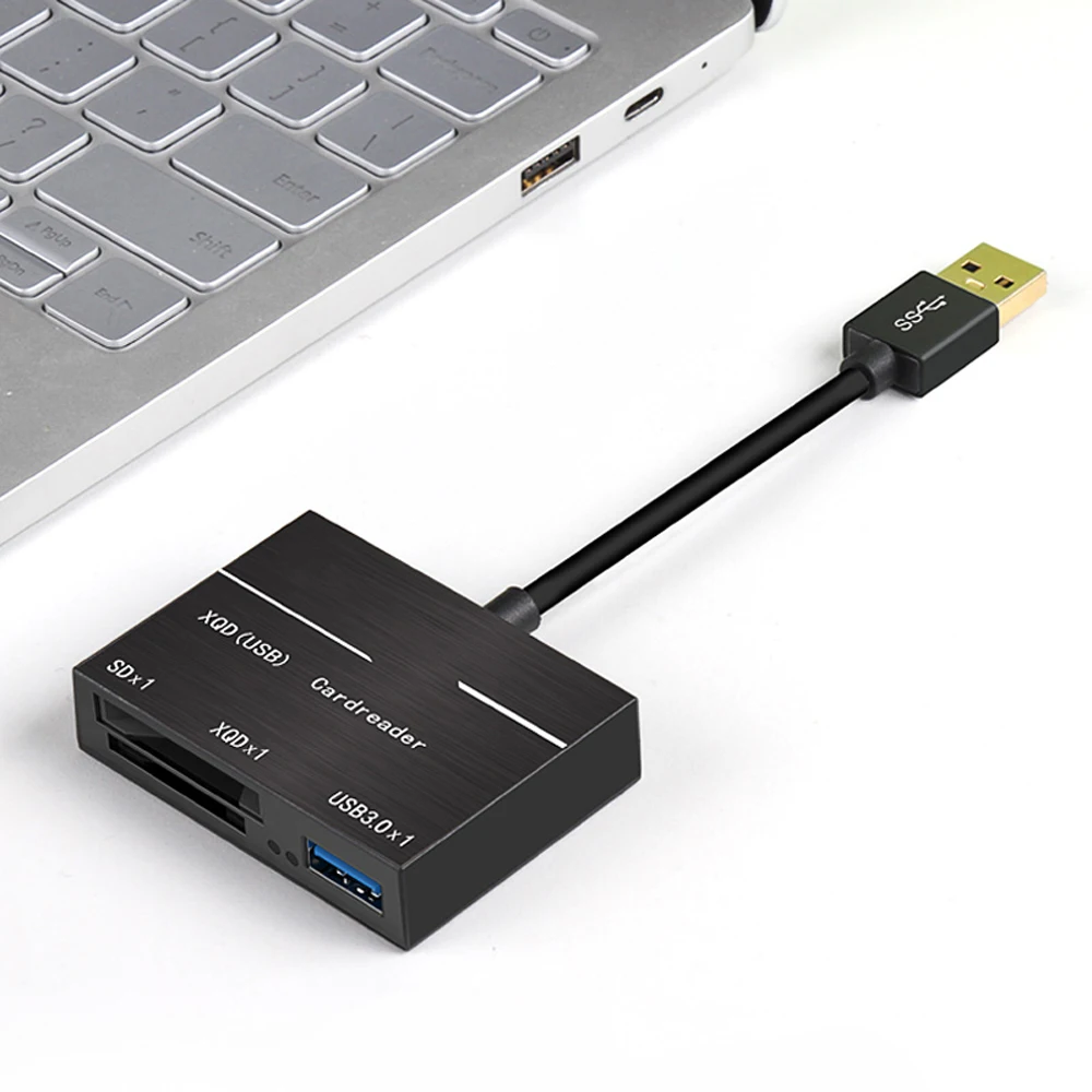 قارئ بطاقات XQD USB 2.0 / 3.0 قارئ عالي السرعة 500 ميجابايت/ثانية لجهاز Mac Windows D4 D500 #4