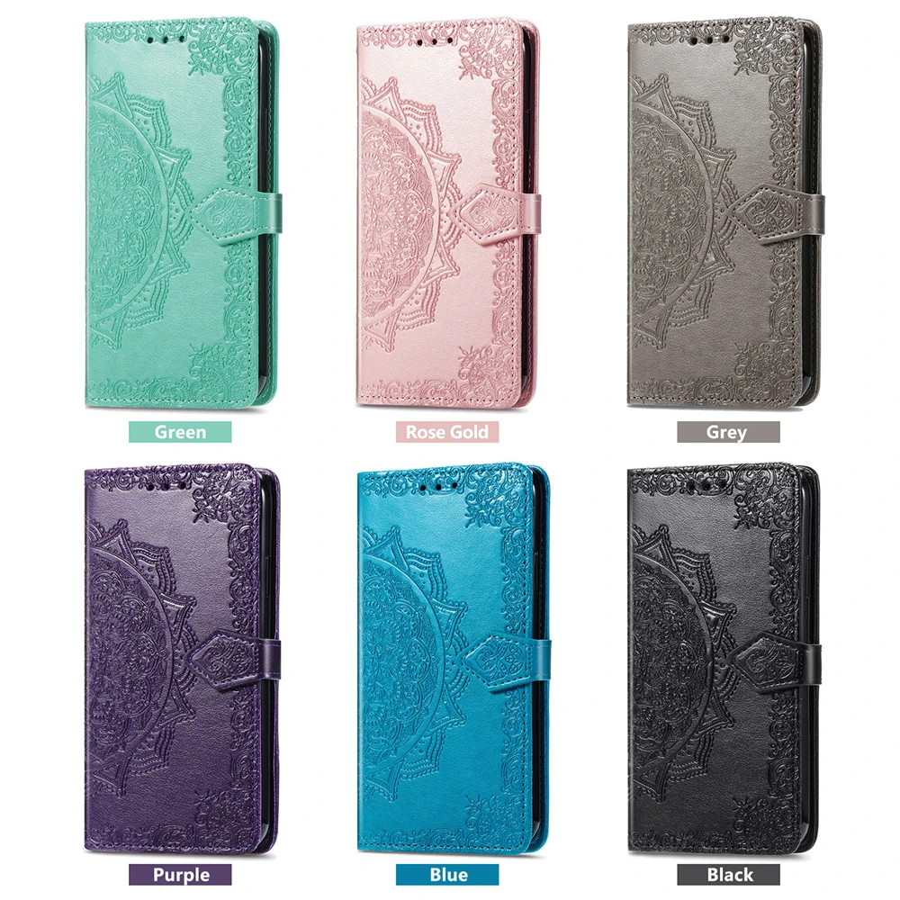 Cases For MOTO G Stylus Power Play 5G 2024 Edge 50 Ultra Pro Neo Phone Case National Embossed Floral Cute Wallet Flip Cover