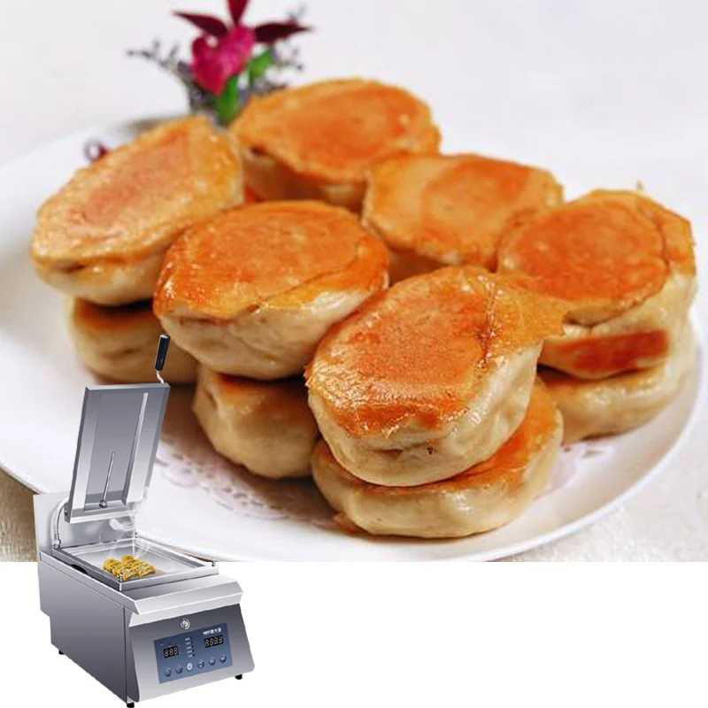 

110 В 220 В электрическая термоавтоматическая машина для жарки пельменей с антипригарным покрытием, сковорода, плита, горшок, наклейка, машина