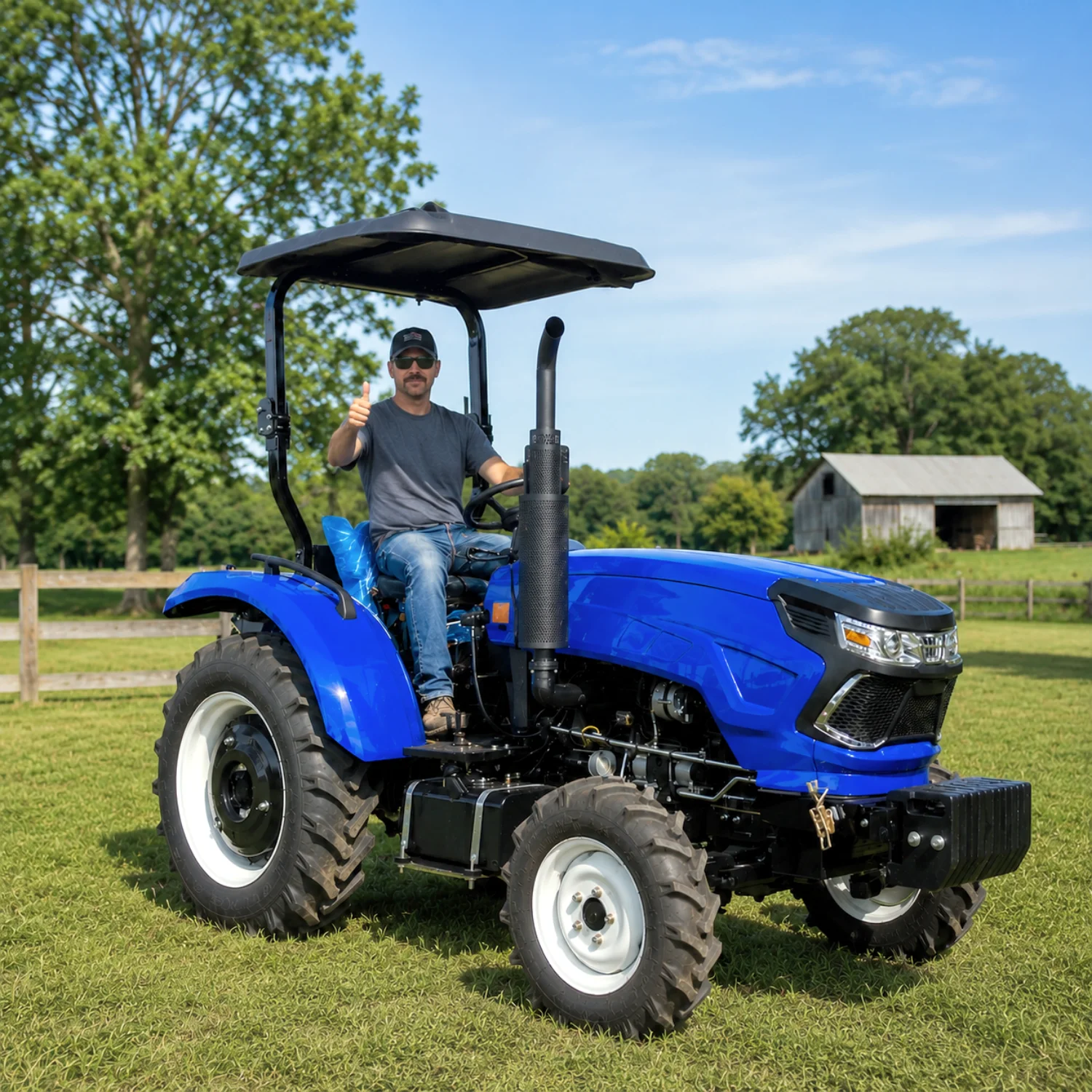 Customized 50HP 4WD Farm Tractor Agricultural Tractor Compact Tractor Utility Tractor Mini Tractor Small Diesel Tractor CE EPA