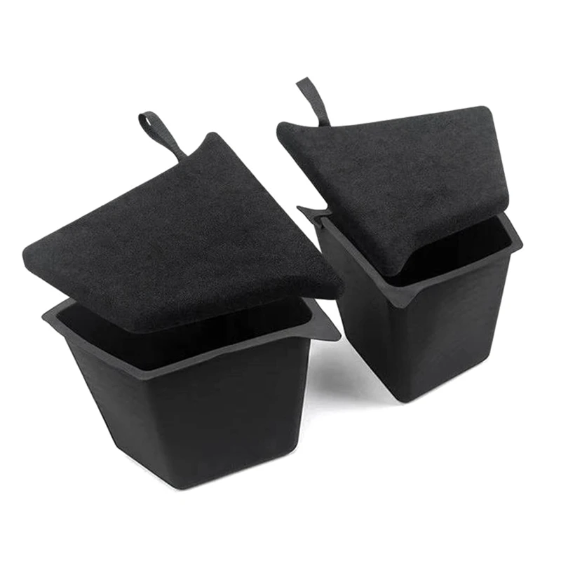 

Trunk Side Storage Box Left Right Bins Organizer Tray Stowing Tidying Packet Car Accessories For Tesla Model Y 21-24