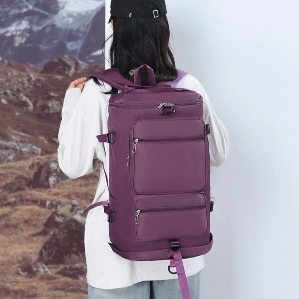 

Waterproof Outdoor Travel Backpack Multi Functional Breathable Swimming Pack Large Capacity Duffle Backpack Weekend Holiday