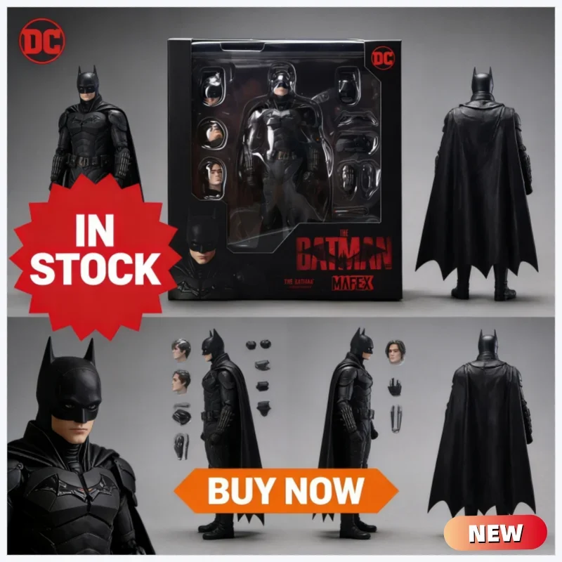 

НОВИНКА В НАЛИЧИИ: Аниме-фигурки Бэтмен (Mafex 188) по фильму с Робертом Паттинсоном, фигурка Бэтмена из Лиги Справедливости, игрушка для детей