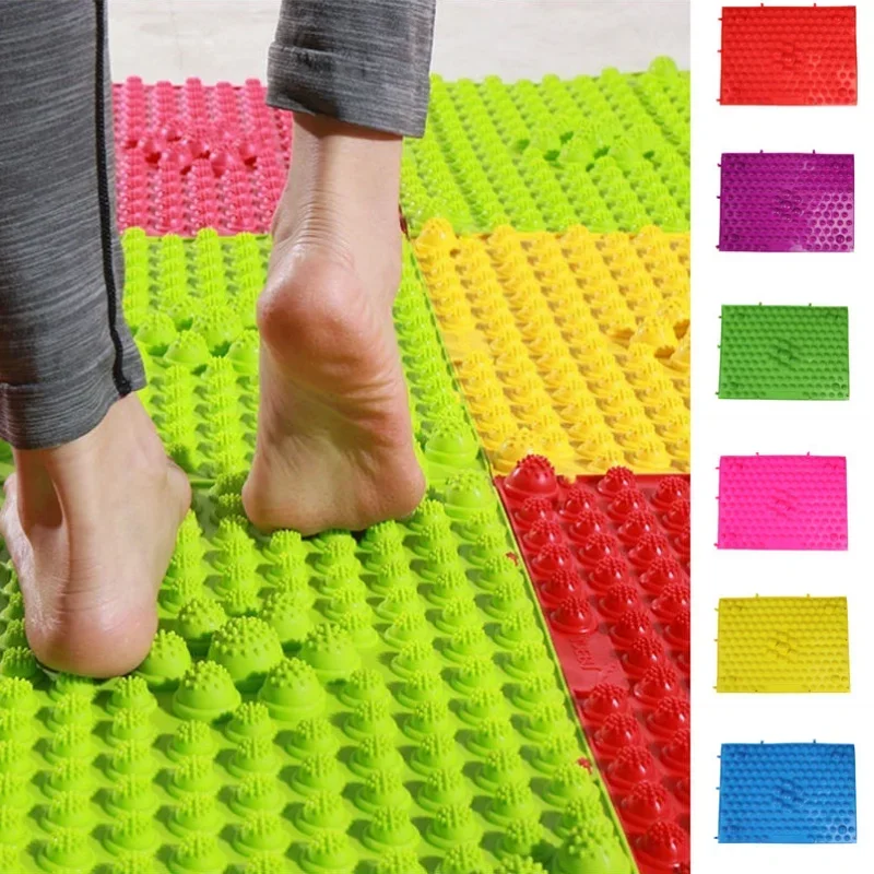 25 * 30Cm Foot Massage Mat Durable Reflexology Toe Pressure Blood Circulation Plate Mat Massager Foot Health Massage Tool 1pc