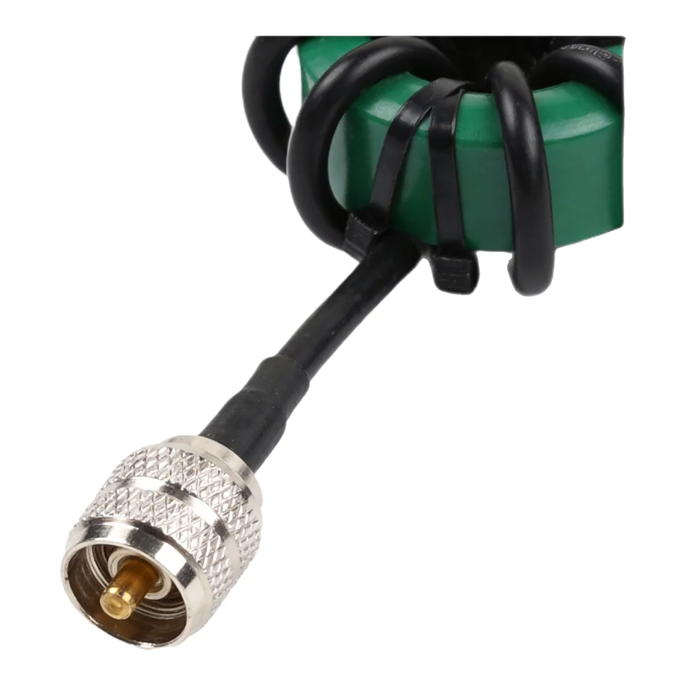 HF Shortwave Choke Balun 1 1 with Nickel Zinc Ferrite Core for 1.8 50MHz Band Use Improves Radio Signal Purity for FT8