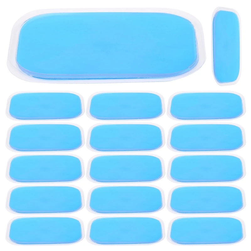 100PCS EMS Gel Pad, Electrode Gel Replacement Pad, EMS Absorbent Gel Pad, Abdominal Muscle Trainer Accessories