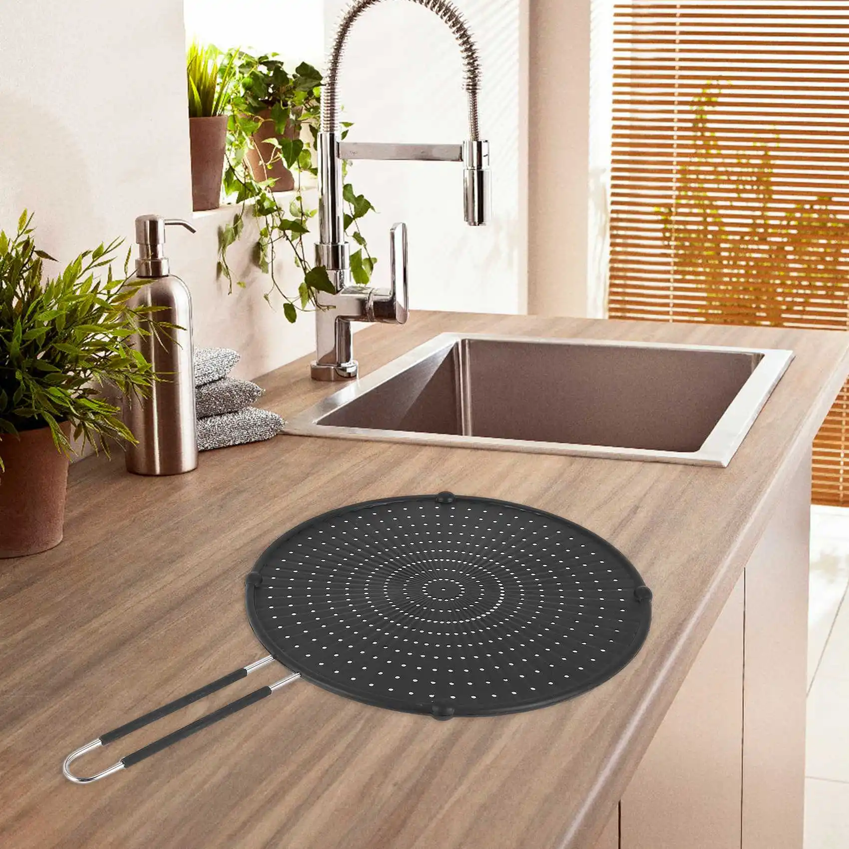 32 см силиконовая защита от брызг, антипригарная крышка для смазки масла, сковорода для сковороды, силиконовая сковорода для приготовления пищи