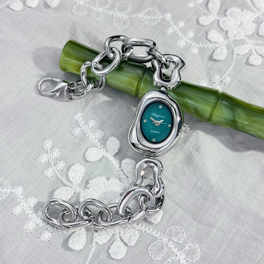 Women's Irregular - Form Head Chain - Strap Elegant Wrist Watch