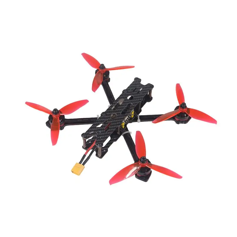 DIY F220  5inch 3-4S RC FPV Racing Drone Built-in OSD Betaflight with BLHeli-S 30A 4in1 ESC 2300KV Brushless Motor 2.1mm FPV Cam