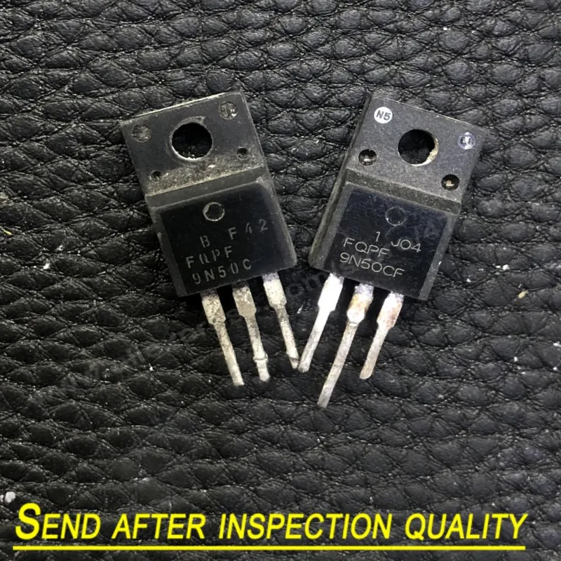 Original disassembly 10pcs/lot MDF9N50F FQPF9N50C P9NK50ZFP 9N50C FQPF9N50 TO-220F 500V N-Channel MOSFET