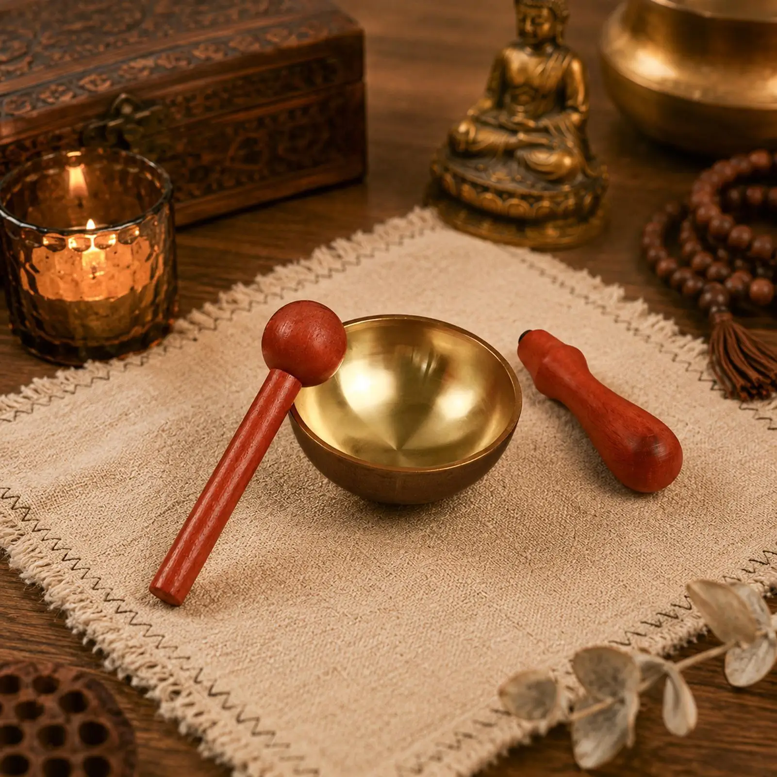 Ensemble de bols chantants tibétains, dispositif sonore de méditation avec marteau, bols chantants pour le yoga, la relaxation, la prière, pour débutants, la pleine conscience, pour hommes