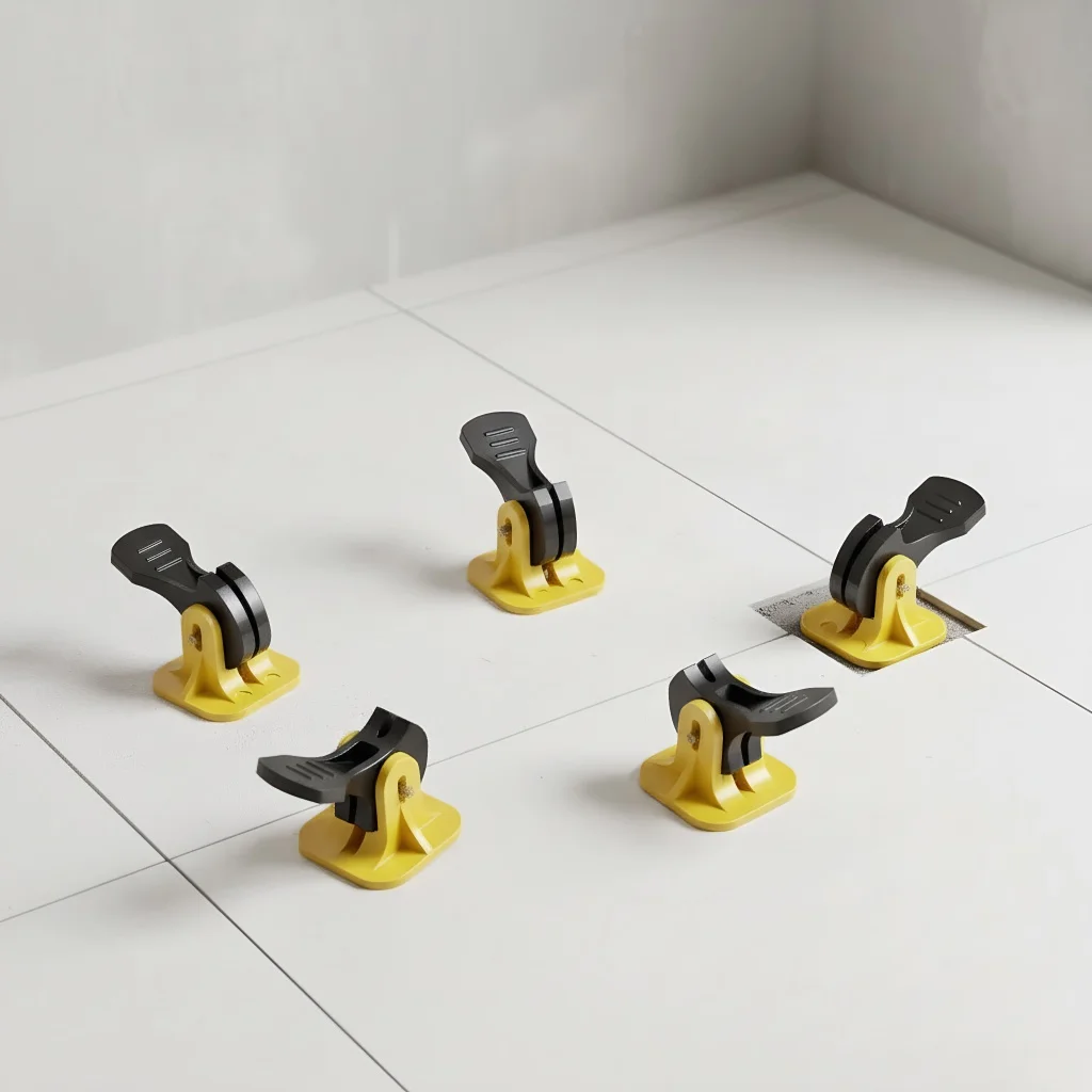 

Multisize Tile Leveling Tool Kit - 1-3mm Reusable Spacer Clips for Ceramic Floor Installation