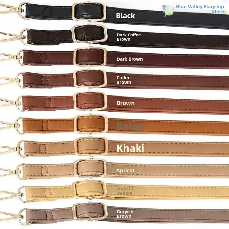 Brown Replacement Strap Women's Backpack Crossbody Long Accessory Double Shoulder Bag Strap Wide Shoulder Bag Carrier Band