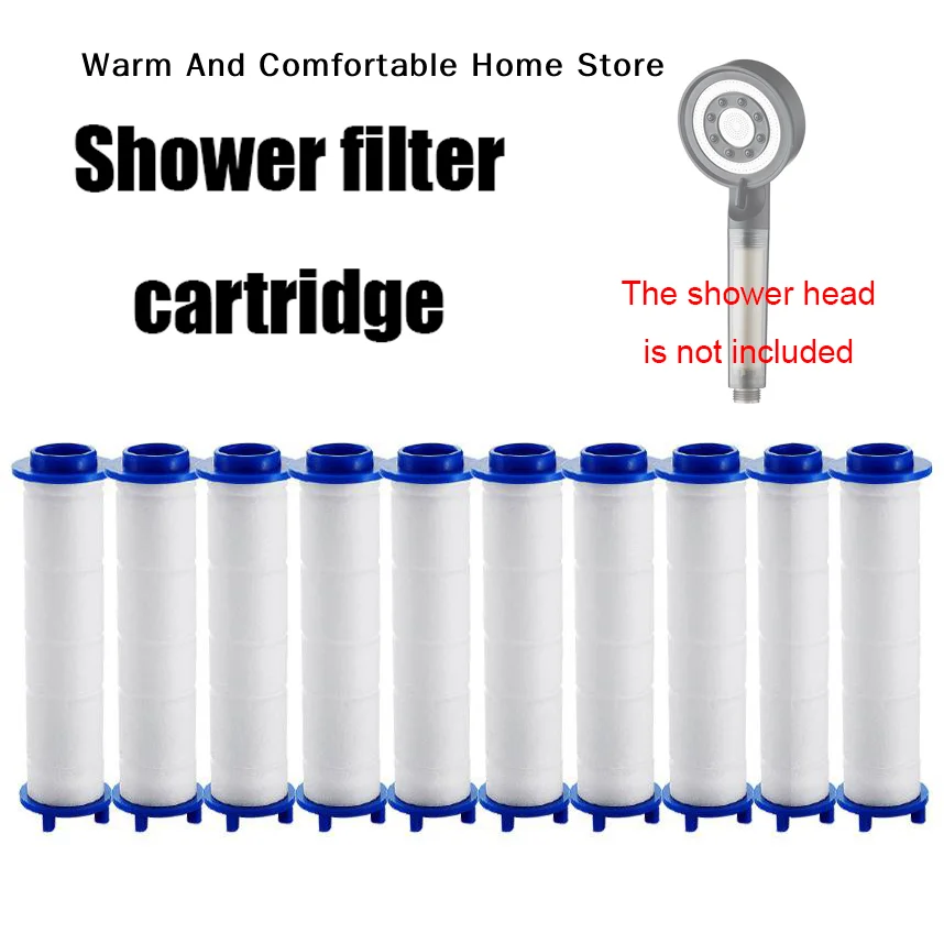 【W】Universal Shower Filter Increases Water Pressure Removes Impurities For Standard Shower Heads Water Purification